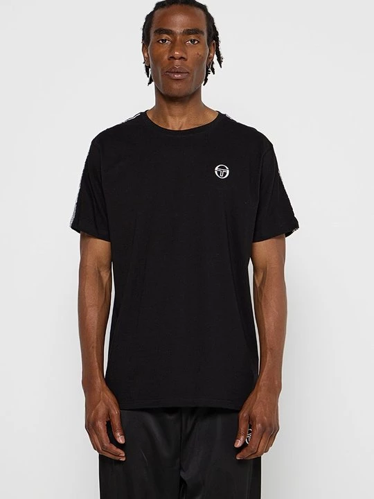 Foto van product T-shirt print Sergio Tacchini zwart