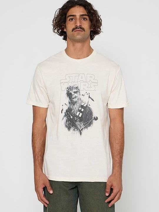 Foto van product T-shirt print Star Wars beżowy