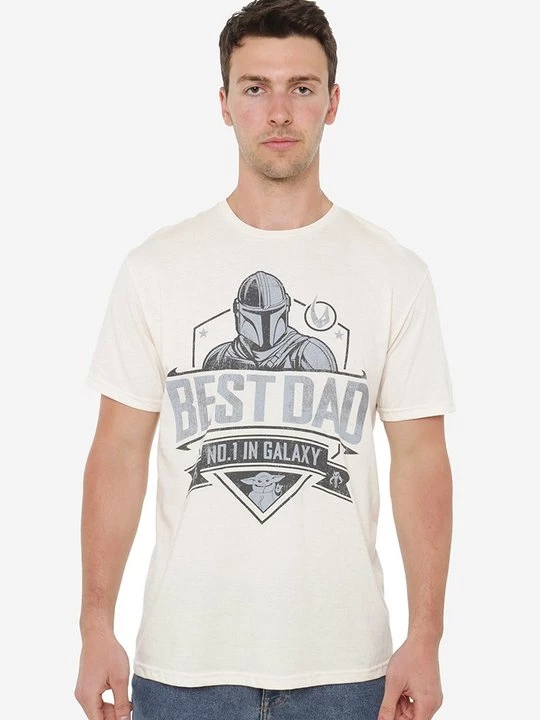 Foto van product T-shirt print Star Wars beżowy