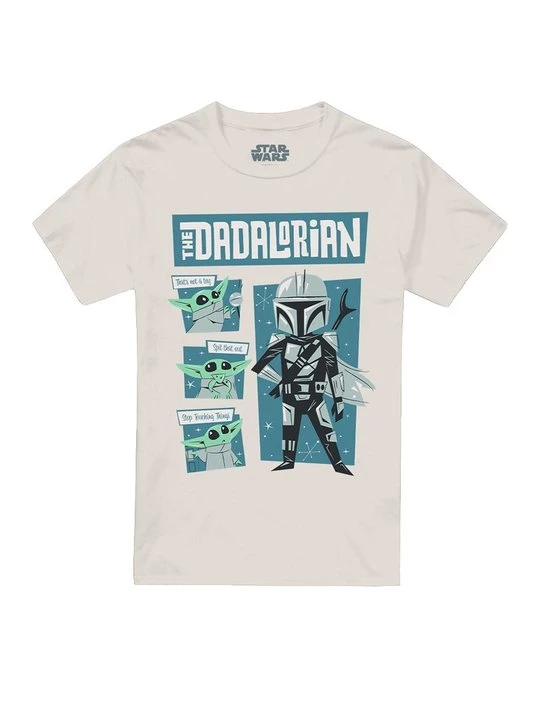 Foto van product T-shirt print Star Wars crème