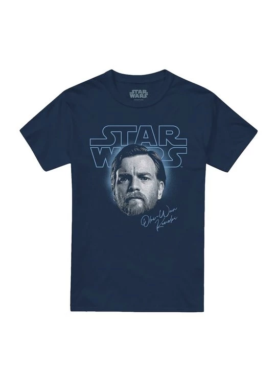 Foto van product T-shirt print Star Wars donkerblauw