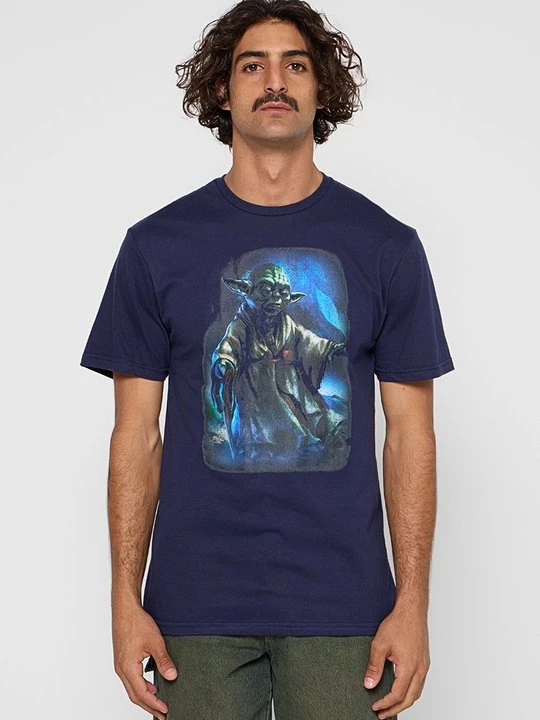 Foto van product T-shirt print Star Wars donkerblauw