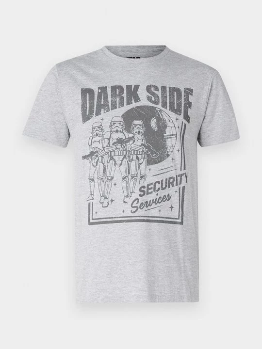 Foto van product T-shirt print Star Wars grijs