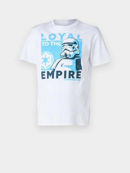 Foto van product T-shirt print Star Wars wit