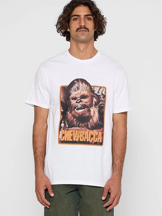 Foto van product T-shirt print Star Wars wit