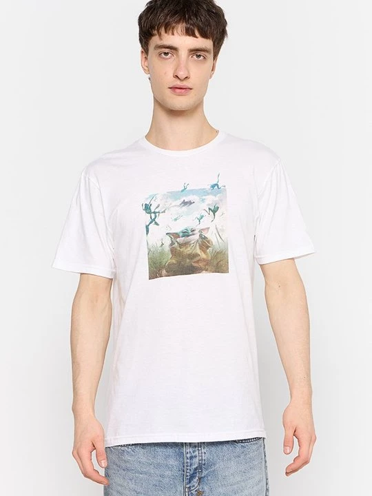 Foto van product T-shirt print Star Wars wit