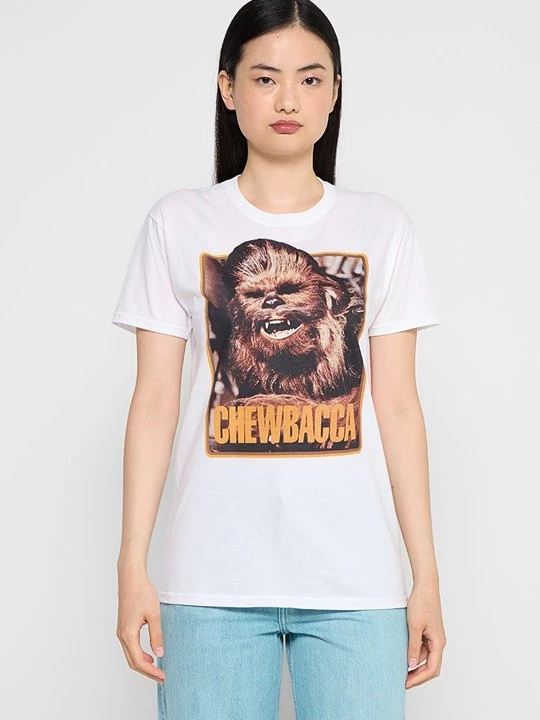 Foto van product T-shirt print Star Wars wit