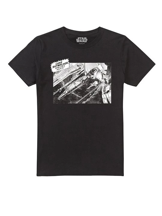 Foto van product T-shirt print Star Wars zwart