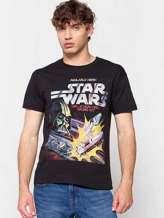 Foto van product T-shirt print Star Wars zwart