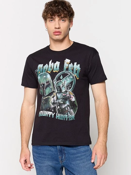 Foto van product T-shirt print Star Wars zwart