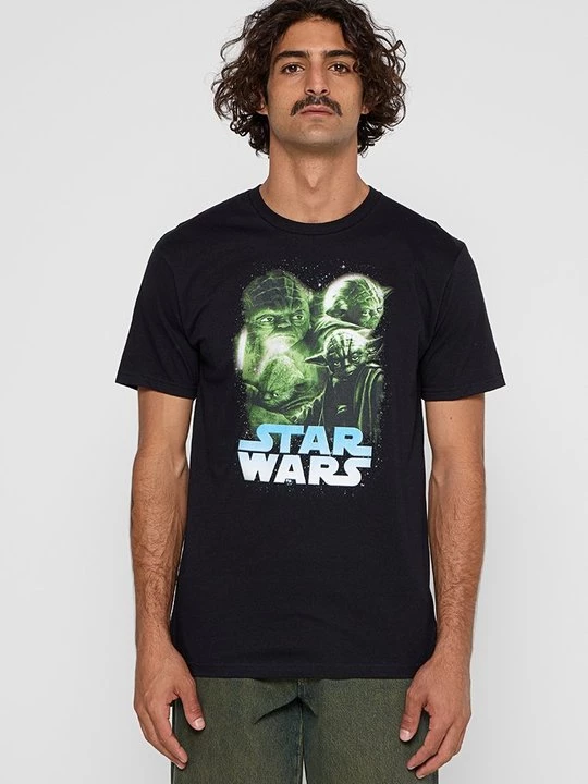 Foto van product T-shirt print Star Wars zwart