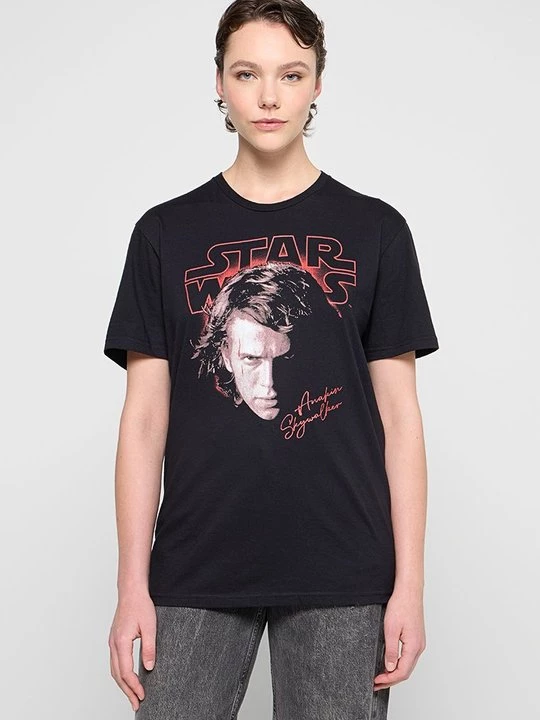 Foto van product T-shirt print Star Wars zwart