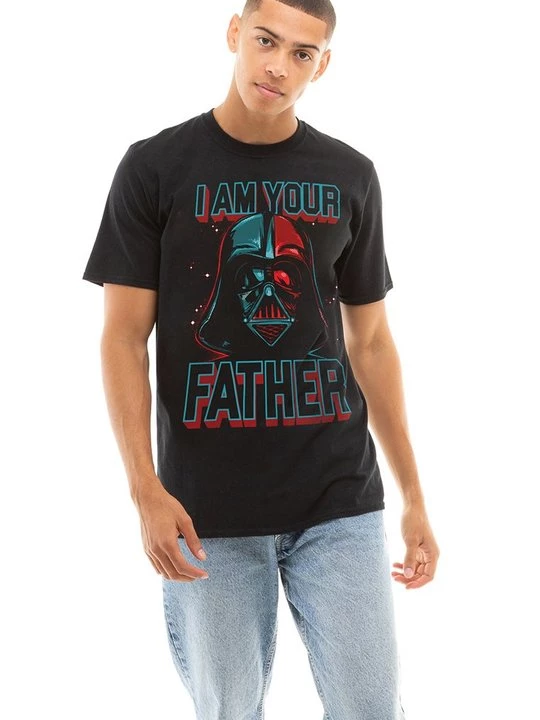 Foto van product T-shirt print Star Wars zwart