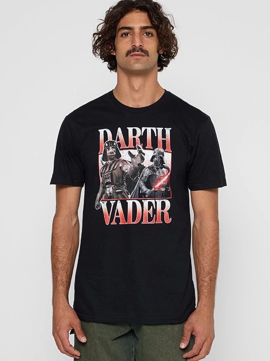 Foto van product T-shirt print Star Wars zwart