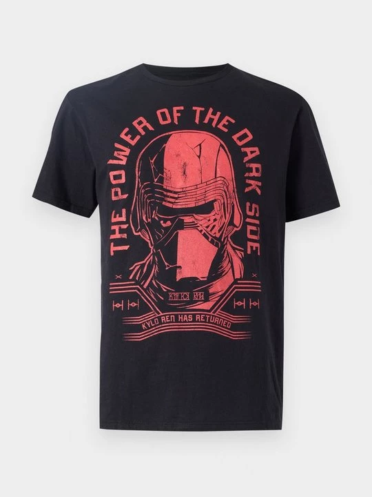 Foto van product T-shirt print Star Wars zwart