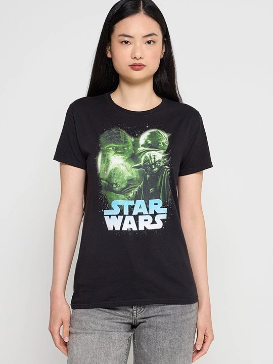 Foto van product T-shirt print Star Wars zwart