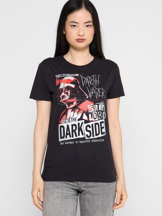 Foto van product T-shirt print Star Wars zwart