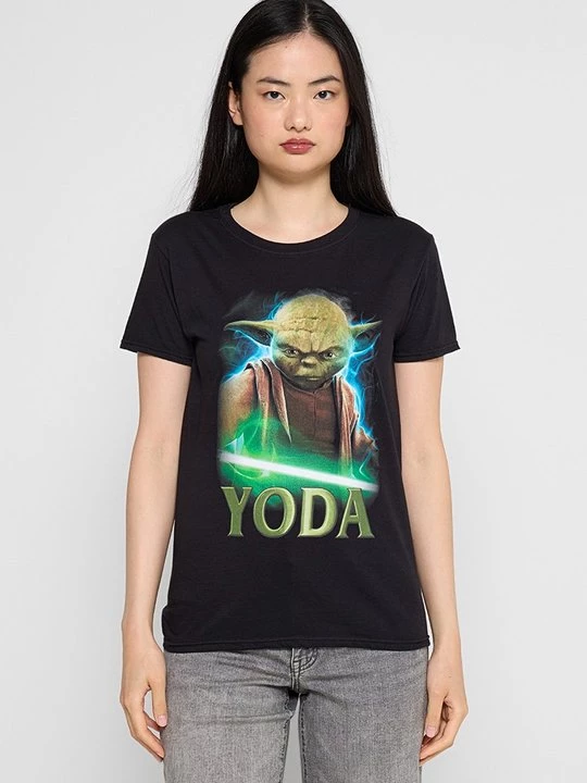 Foto van product T-shirt print Star Wars zwart