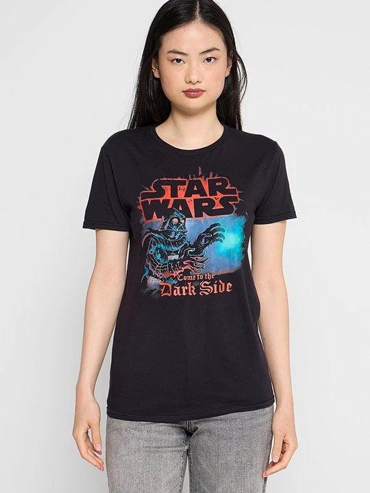 Foto van product T-shirt print Star Wars zwart