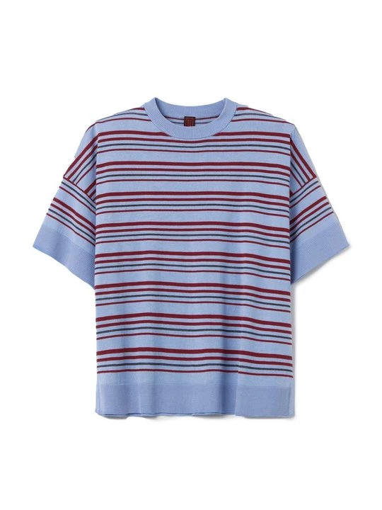 Foto van product T-shirt print Stefanel blauw