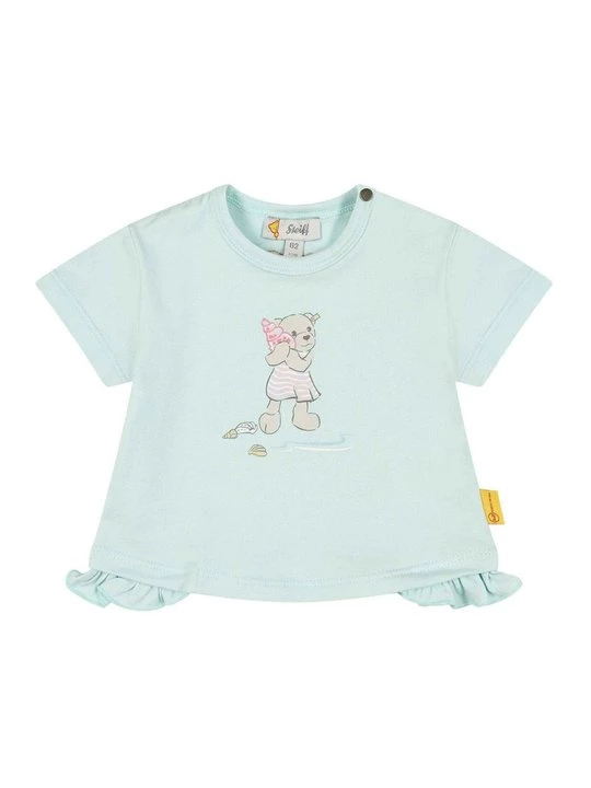 Foto van product T-shirt print Steiff lichtblauw