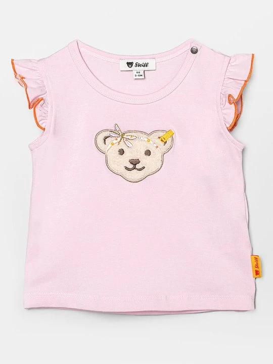 Foto van product T-shirt print Steiff roze