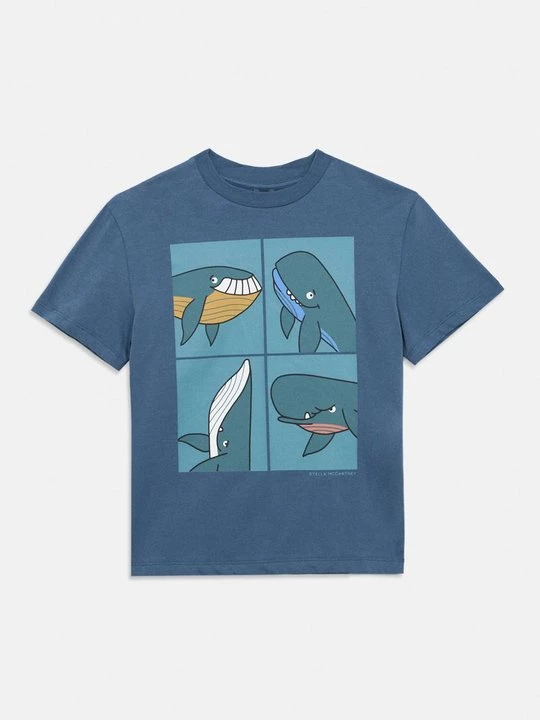 Foto van product T-shirt print Stella McCartney blauw