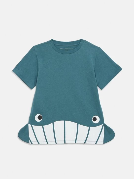 Foto van product T-shirt print Stella McCartney lichtblauw