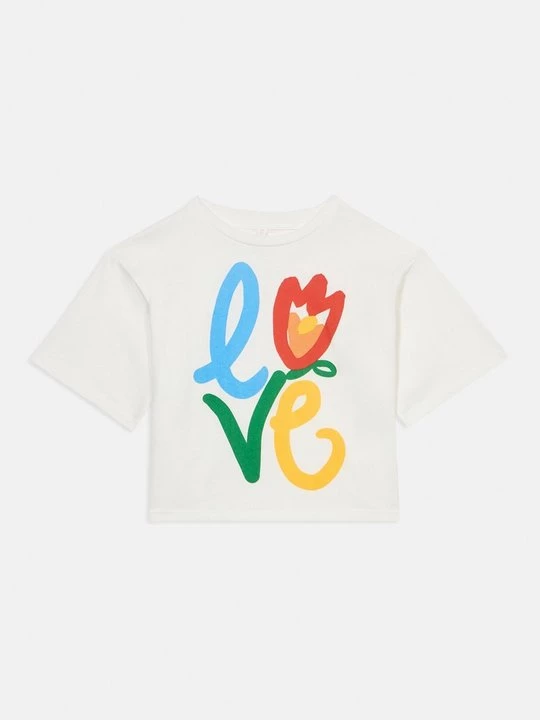 Foto van product T-shirt print Stella McCartney wit