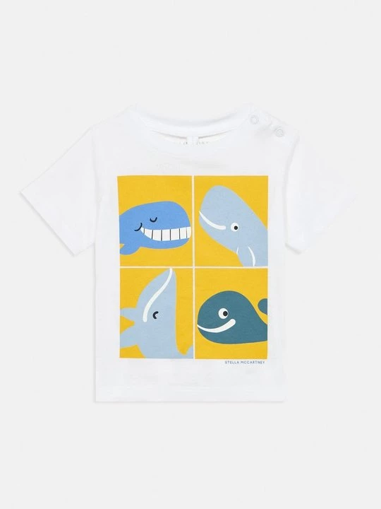Foto van product T-shirt print Stella McCartney wit