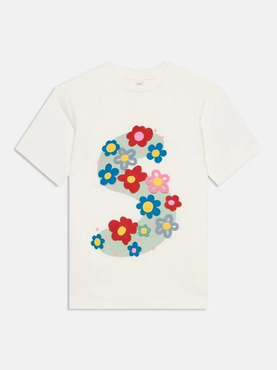 Foto van product T-shirt print Stella McCartney wit