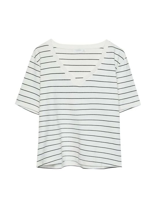 Foto van product T-shirt print Stradivarius beżowy