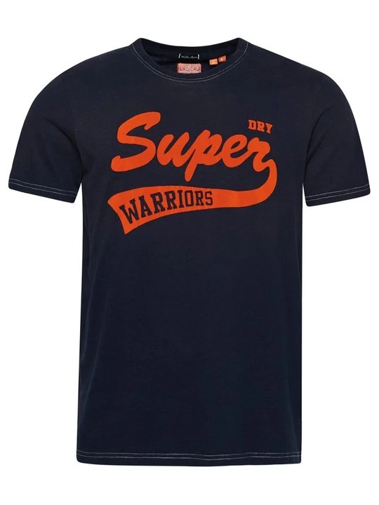 Foto van product T-shirt print Superdry blauw