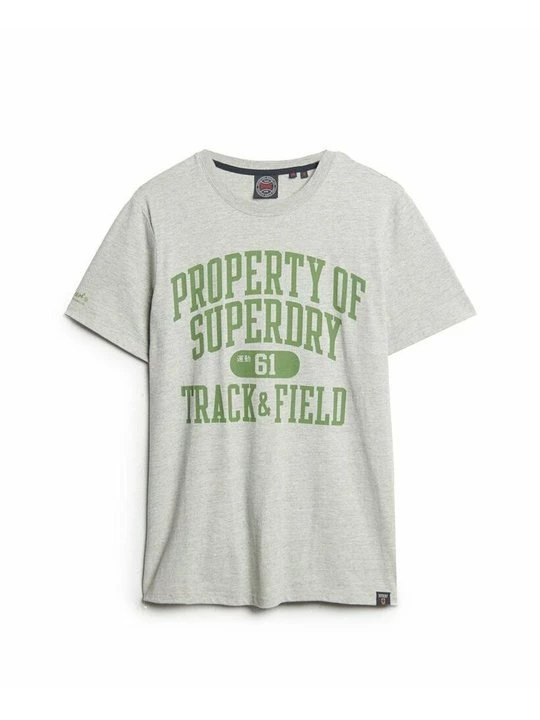 Foto van product T-shirt print Superdry lichtgrijs