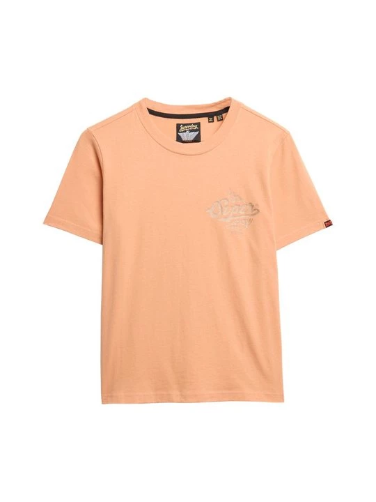 Foto van product T-shirt print Superdry oranje