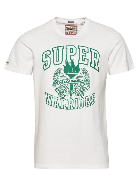 Foto van product T-shirt print Superdry wit