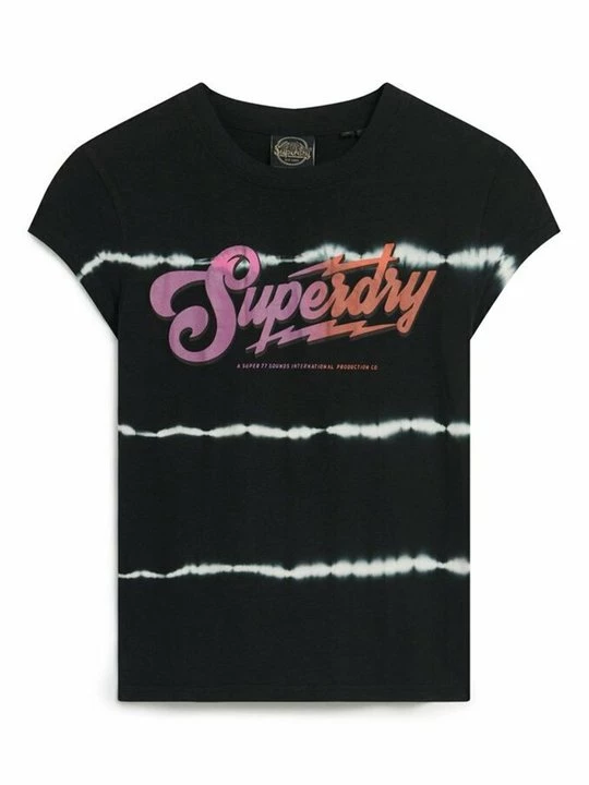 Foto van product T-shirt print Superdry zwart