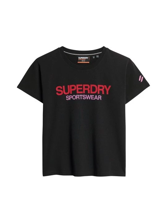 Foto van product T-shirt print Superdry zwart