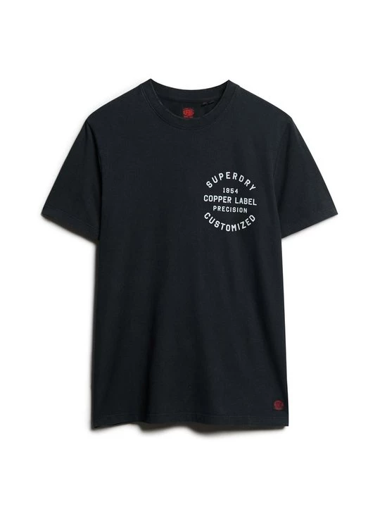Foto van product T-shirt print Superdry zwart