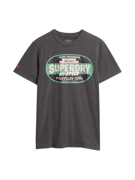 Foto van product T-shirt print Superdry zwart
