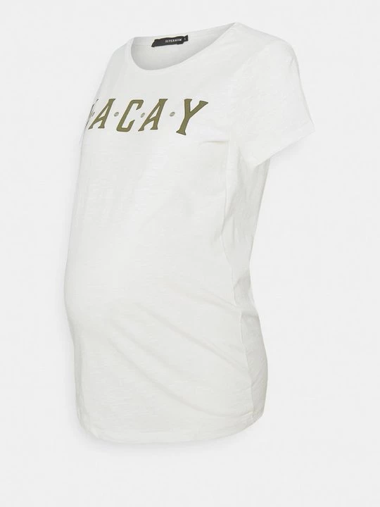 Foto van product T-shirt print Supermom rood