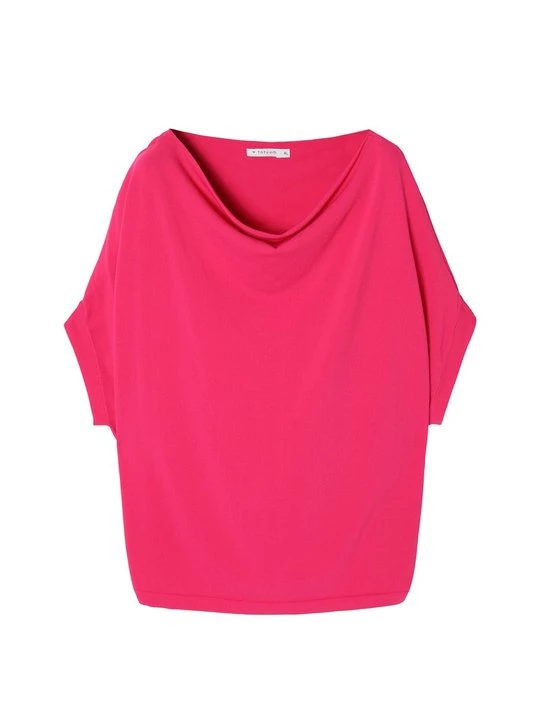 Foto van product T-shirt print Tatuum donkerroze