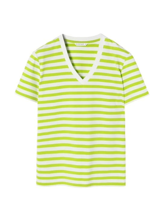 Foto van product T-shirt print Tatuum lichtgroen