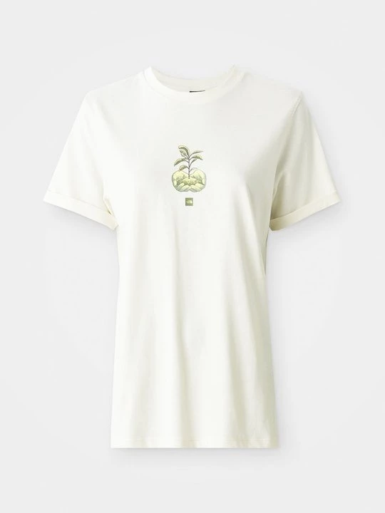 Foto van product T-shirt print The North Face crème