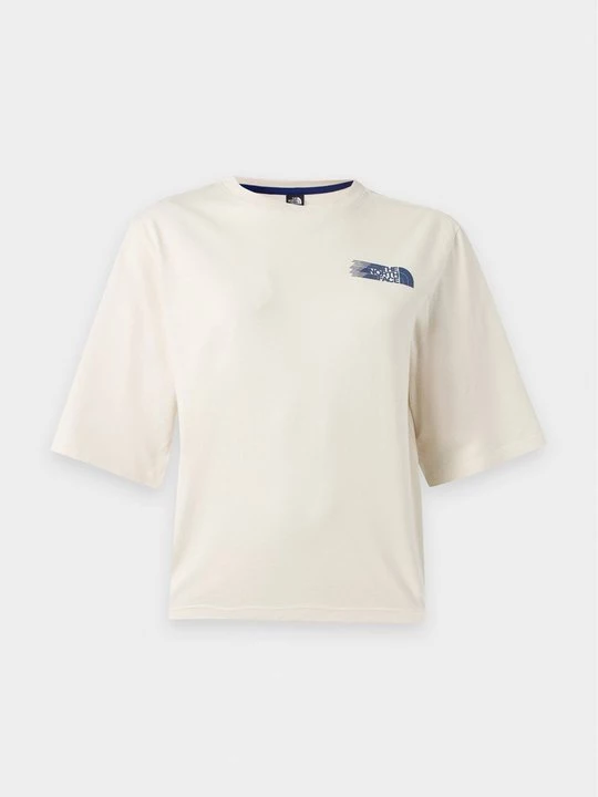 Foto van product T-shirt print The North Face crème