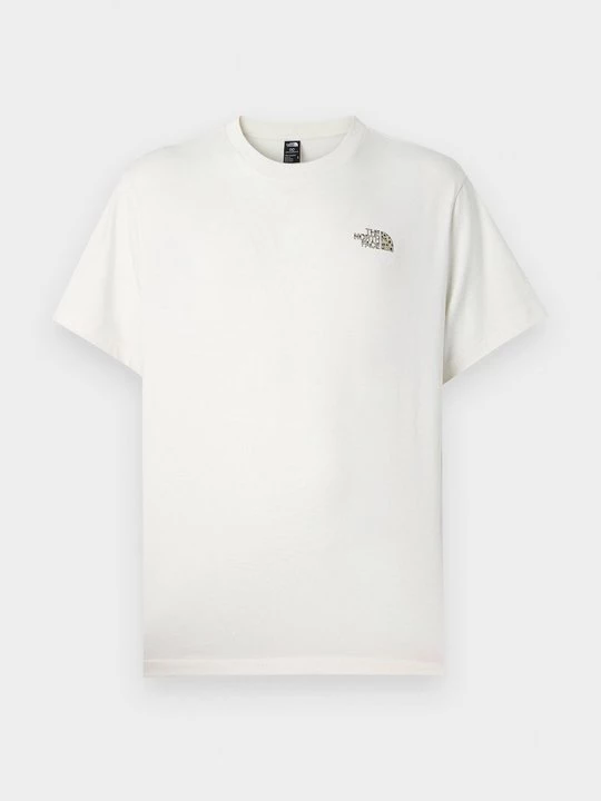 Foto van product T-shirt print The North Face crème