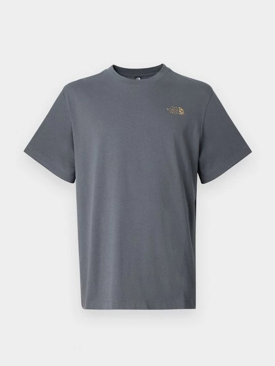 Foto van product T-shirt print The North Face donkergrijs