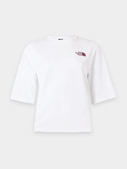Foto van product T-shirt print The North Face wit