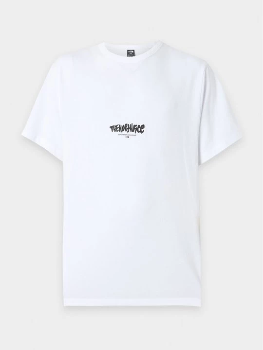 Foto van product T-shirt print The North Face wit