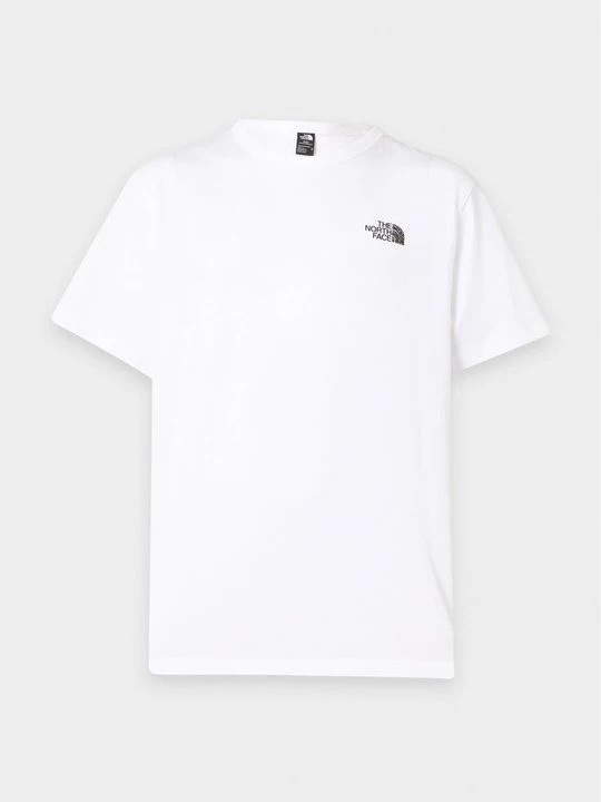 Foto van product T-shirt print The North Face wit